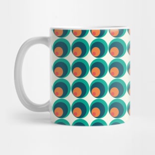 Retro Funky Style Modern Pattern Mug